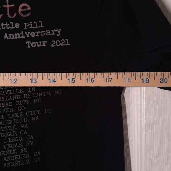 Alanis Morissette: Jagged Little Pill 25th Anniversary Tour 2021 USED Shirt (M) - Picture 5 of 7